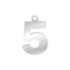 Classic Number Pendants (20 mm)