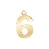 Classic Number Pendants (20 mm)