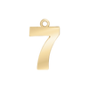 Classic Number Pendants (20 mm)