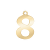 Classic Number Pendants (20 mm)