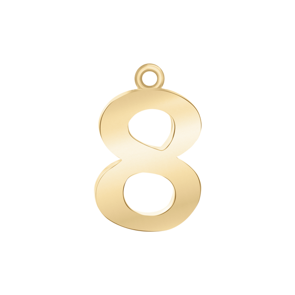 Classic Number Pendants (20 mm)