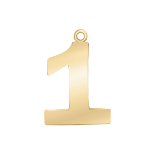 Classic Number Pendants (25 mm)