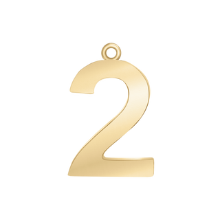 Classic Number Pendants (25 mm)