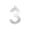 Classic Number Pendants (25 mm)