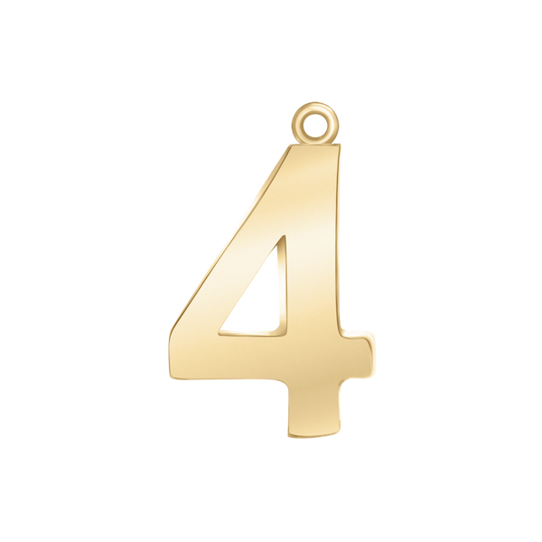 Classic Number Pendants (25 mm)