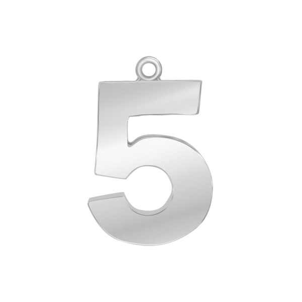Classic Number Pendants (25 mm)