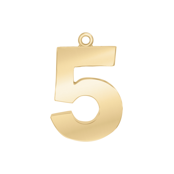 Classic Number Pendants (25 mm)