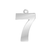 Classic Number Pendants (25 mm)