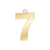 Classic Number Pendants (25 mm)