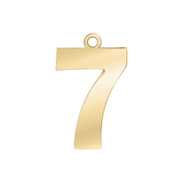 Classic Number Pendants (25 mm)