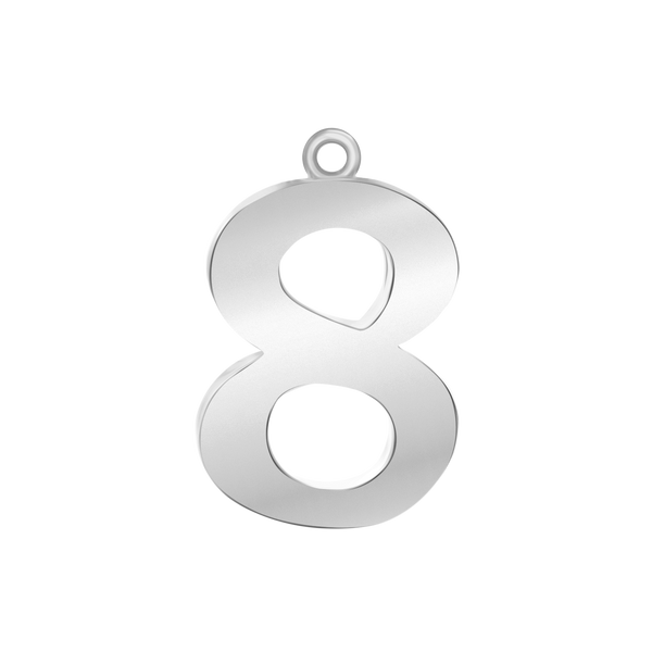 Classic Number Pendants (25 mm)