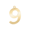 Classic Number Pendants (25 mm)