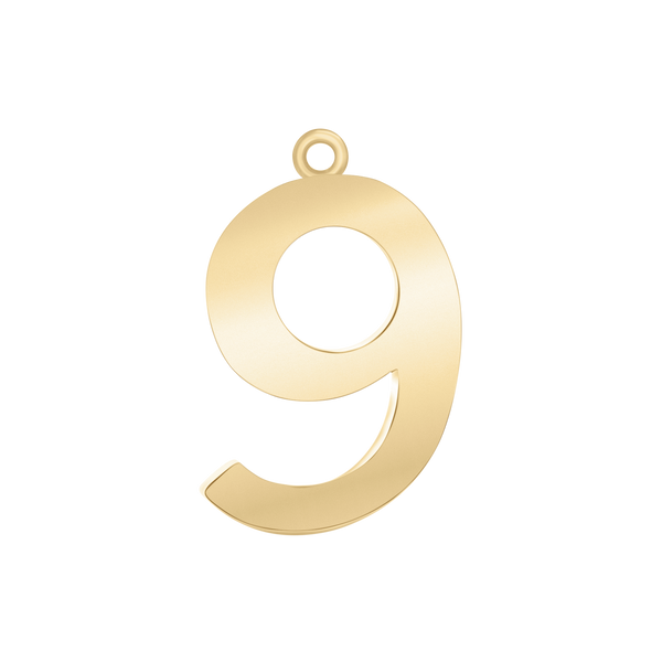 Classic Number Pendants (25 mm)
