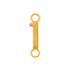 Basic Numbers with 2 Jump Rings (5.3 mm)