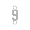 Basic Numbers with 2 Jump Rings (5.3 mm)