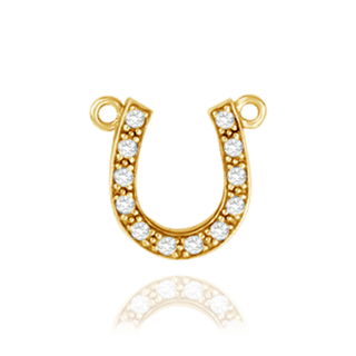 Horseshoe Pendants for Twelve Stones (12.80 x 14.10 mm)