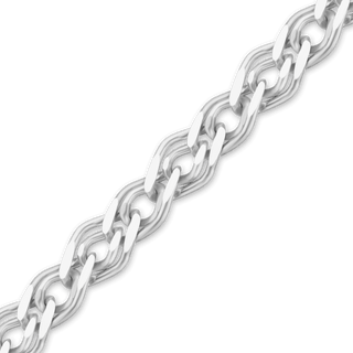 Bulk / Spooled Nonna Chain in Sterling Silver (2.30 mm - 6.30 mm)