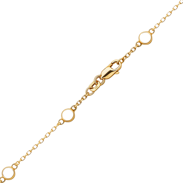 Finished Diamond by the Yard Cable Bracelet in 14K Yellow Gold (No Stones)