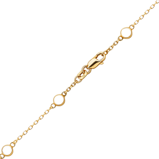 Finished Diamond by the Yard Cable Bracelet in 14K Yellow Gold (No Stones)