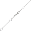 Finished Diamond by the Yard Cable Bracelet in 14K White Gold (No Stones)