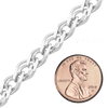 Bulk / Spooled Nonna Chain in Sterling Silver (2.30 mm - 7.70 mm)