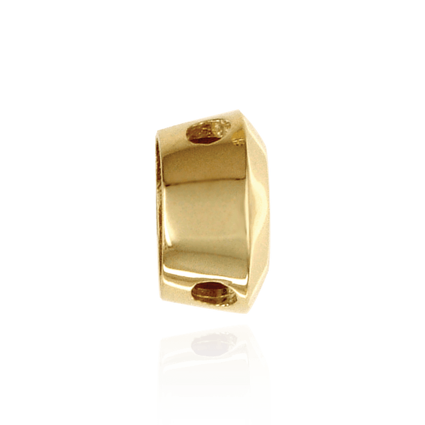 Round Bezel Doughnut Sliders in 18K Gold (4.00 mm - 8.00 mm)