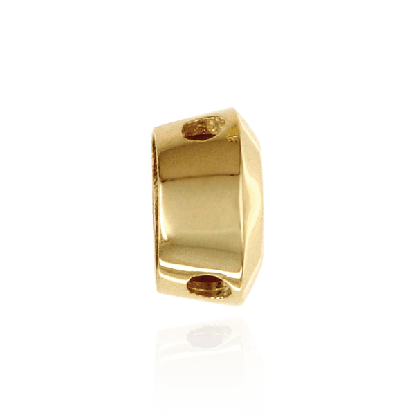 Round Bezel Doughnut Sliders in 14K Gold (2.50 mm - 8.00 mm)