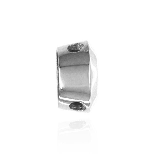 Round Bezel Doughnut Sliders in Sterling Silver (2.50 mm - 8.00 mm)