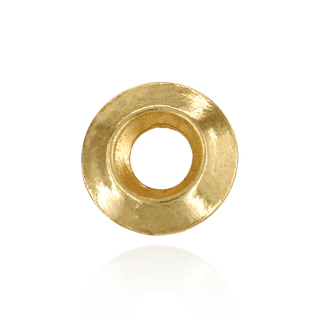 Round Bezel Doughnut Sliders in 14K Gold (2.50 mm - 8.00 mm)
