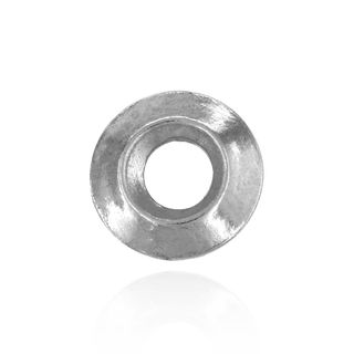 Round Bezel Doughnut Sliders in Sterling Silver (2.50 mm - 8.00 mm)
