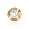 Round Bezel Doughnut Sliders in 14K Gold (2.50 mm - 8.00 mm)