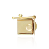 Open Top Box Clasps with Push Button (5.25 mm - 12 mm)