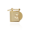 Open Top Box Clasps with Push Button (5.25 mm - 12 mm)