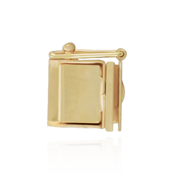 Hidden Box Clasps with Push Bar Release (3.25 mm - 10 mm)