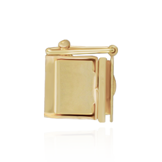 Hidden Box Clasps with Push Bar Release (3.25 mm - 10 mm)