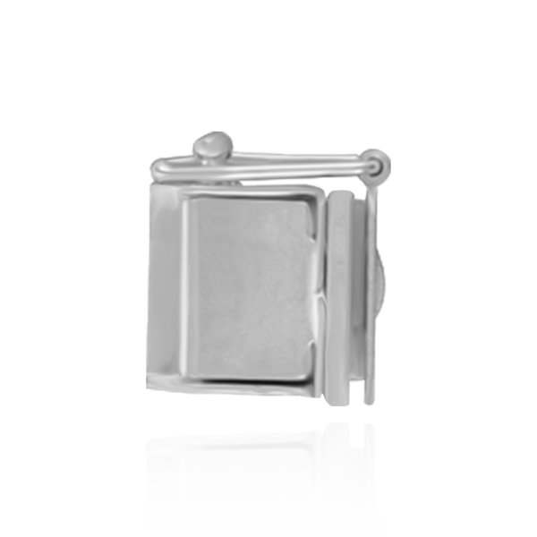 Hidden Box Clasps with Push Bar Release (3.25 mm - 10 mm)