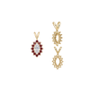 12 Stone Marquise Shaped Cluster Pendants (4.00 x 1.75 mm - 12.00 x 6.00 mm)
