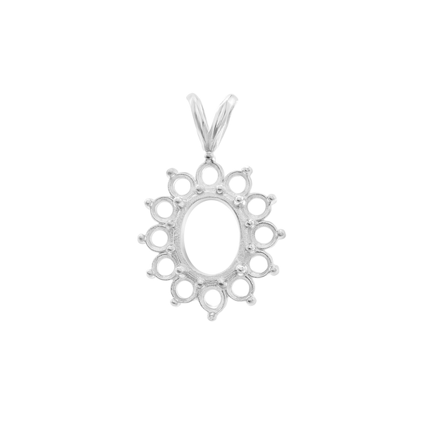 Oval Cluster Pendants (8.00 x 6.00 mm - 9.00 x 7.00 mm)