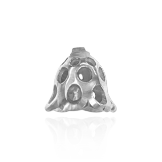 Cap Ends in 14K and 18K Gold (6.5 mm Cup)