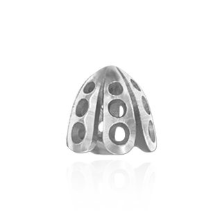 Cap Ends in 14K and 18K Gold (7.5 mm Cup)