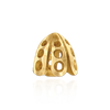 Cap Ends in 14K and 18K Gold (7.5 mm Cup)