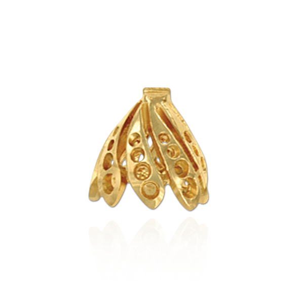 Cap Ends in 14K and 18K Gold (8.25 mm Cup)