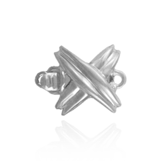 Pearl Clasps for Single Strand (11x10 mm)