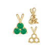 3 Stone Cluster Pendants (3 x 2.00 mm - 3 x 4.25 mm)