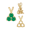 3 Stone Cluster Pendants (3 x 2.00 mm - 3 x 4.25 mm)