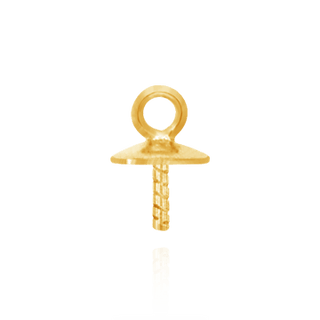 Pearl Cap Dangle Drops (4.00 mm - 5.00 mm Cup)