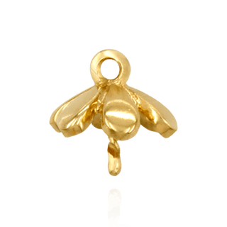 Pearl Cap Dangle Drops with Flower Design (7.00 mm Cup)