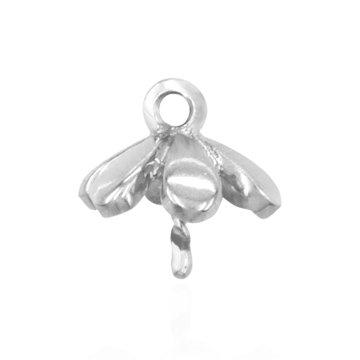 Pearl Cap Dangle Drops with Flower Design (7.00 mm Cup)