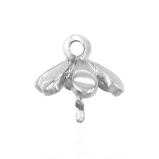 Pearl Cap Dangle Drops with Flower Design (7.00 mm Cup)