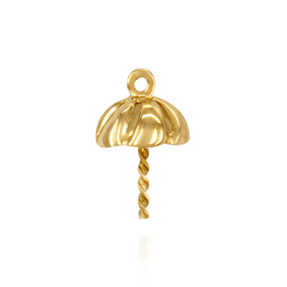 Pearl Cap Dangle Drops (6.50 mm - 8.00 mm Cup)